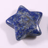 30mm Charms Natural Hand Carved Lapis Lazuli Crystal Crafts Crystal Carving Star Moon Gemstone Ornament For Home Decoration