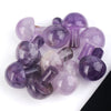 Wholesale natural mushroom crystals mini crystal mushroom carving decoration