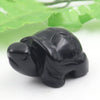 1.5 inch Natural Crystals Healing Stone Carved Animal Turtle Figurines Statue Crystal Stone Crafts For Home Decoration