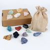 Wholesale Customization Natural Healing Crystal Box Sets, Tumbled Different Mineral Rock Set Crystal Box