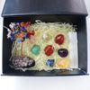 New Product Natural Crystal 7 Chakra Stone Tumble Healing Stones Crystal Gift Box