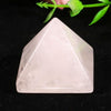 30mm Quartz Healing Stone Carved Crystal Pyramid Statue Crystal Tower