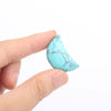 Wholesale Natural Gemstone Hand Carved Mini Quartz Crystal Moon