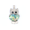 Natural Abalone Pearl Seashell Animal Oval Pendant Necklace Jewelry