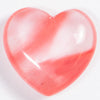 25mm Charms Love Heart Shaped Stone No Hole Natural Rose Quartz heart crystal stone for home decoration