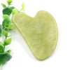 Natural Xiuyu Green Jade Black Obsidian Gua Sha Wholesale Facial Massage Gua Sha Tool Jade Massager Facial Scraping Board