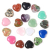 Charms Crystals Healing Stones Natural Crystal Star Moon Heart Mini Gemstone Stone Crafts