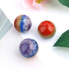 Wholesale high quality seven chakra heart moon carving for healing