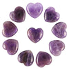 20x8mm Small natural quartz crystals stone hearts healing quartz crystal heart gemstone for home wedding decoration