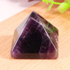 30mm Quartz Healing Stone Carved Crystal Pyramid Statue Crystal Tower