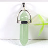 Wholesale Assorted Charms Natural Crystal Stone Hexagon Point Pillar Pendulum Pendant for DIY Jewelry Making