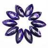 Flat Back Gemstone Bead Rainbow Stripe Dragon Agate Marquise Cabochon