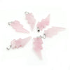 Natural healing crystal men jewelry pendant necklace lightning stone pendant charms for jewelry making