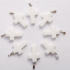 Fashion Natural Gemstone Wholesale Healing Crystal Cross Pendant Necklace Jewelry Cross Pendant