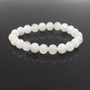 Healing gemstone custom men natural crystal rose quartz amethyst 10mm round stone bead crystal bracelet bulk