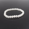 Charms Wholesale Bracelet Handmade Natural Crystal Healing Gemstone Rose Quartz Amethyst 6mm Round Bead Crystal Bracelet Bulk