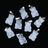 Natural Crystal Animal Teddy Gummy Amethyst Bear Pendant Ornaments