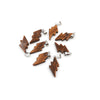 Mini Natural Stone Pendant Wholesale Healing Crystal Lightning Necklace Stone Pendent Charms For Jewelry Making