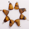 Geometric Jewelry Natural Stone Trapeze Pendant For DIY Jewelry Making