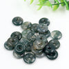Natural Crystals Healing Stones Beads 15mm Small Jade Crystal Donuts Pendant For Jewelry Making