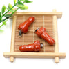 Natural Crystal Healing Gem Stone Jewelry Pendants Bulk Mini Dildo Penis Pendant Charms For Jewelry Making