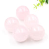 Wholesale Natural Healing Gemstone Stone 25mm Big Crystal Rose Quartz Sphere Crystal Ball Sphere Charms For Decoration