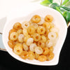 Wholesale 4x10mm Natural Crystal Gemstone Loose Bead Round Shape Big Hole Stone Beads for Jewelry Making