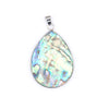 Natural Abalone Pearl Seashell Animal Oval Pendant Necklace Jewelry