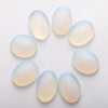 Wholesale 15x20mm natural gemstone loose beads mixed stone oval flat back stone cabochon for ring bracelet making