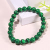 Healing gemstone custom bangle bracelet female 8mm round bead crystal bracelets charms