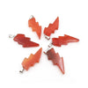 Natural healing crystal men jewelry pendant necklace lightning stone pendant charms for jewelry making