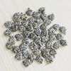 Charms assorted natural Amethyst purple crystal stone bead heart pendants