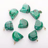 Natural Gemstone Mixed Color Engraving Skull Skeleton stone Pendant for Jewelry Making