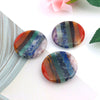 Wholesale high quality seven chakra heart moon carving for healing