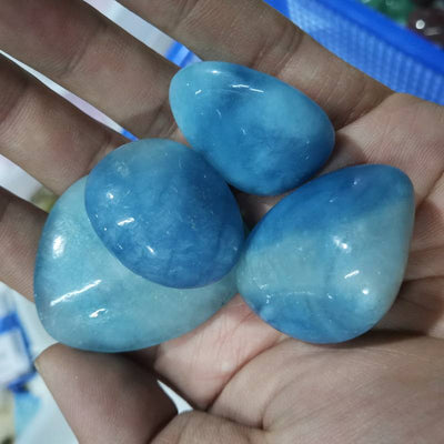 Healing Stone Rose Quartz Obsidian Amethyst Natural Gemstones Tumbld Mixed Palm Tumbled Stones