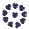 20x8mm Small natural quartz crystals stone hearts healing quartz crystal heart gemstone for home wedding decoration