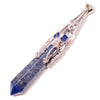 77mm Natural Quartz Crystal Baguette Healing Stone Pendant