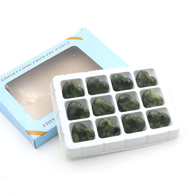 Natural Crystal Heart Gemstone Mineral Quartz Valentine's Day Decoration