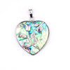 Natural Abalone Pearl Seashell Animal Oval Pendant Necklace Jewelry