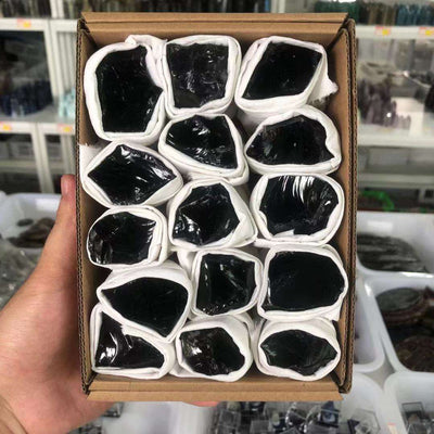 Wholesale Customization Natural Healing Crystal Box Sets, Tumbled Different Mineral Rock Set Crystal Box