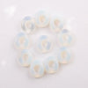 Wholesale 4x10mm Natural Crystal Gemstone Loose Bead Round Shape Big Hole Stone Beads for Jewelry Making