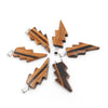 Natural healing crystal men jewelry pendant necklace lightning stone pendant charms for jewelry making