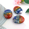 Wholesale high quality seven chakra heart moon carving for healing