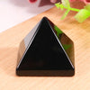 30mm Quartz Healing Stone Carved Crystal Pyramid Statue Crystal Tower