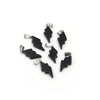 Mini Natural Stone Pendant Wholesale Healing Crystal Lightning Necklace Stone Pendent Charms For Jewelry Making