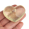 High quality natural crystal heart shaped rose quartz transparent apatite