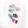 Mixed Animals Plants Bulk Natural Rainbow Fluorite Craft Crystal Carvings