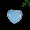 Wholesale 16mm Charms Small Carved heart-shaped Chakra Healing Heart Gemstone Natural Quartz Crystal Heart for Home Decor