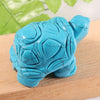 2inch Natural Healing Crystal Reiki Gem Stone Carved Animal Turtle Tortoise Crystal Statue Figurine for Home Decor