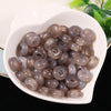 Wholesale 4x10mm Natural Crystal Gemstone Loose Bead Round Shape Big Hole Stone Beads for Jewelry Making